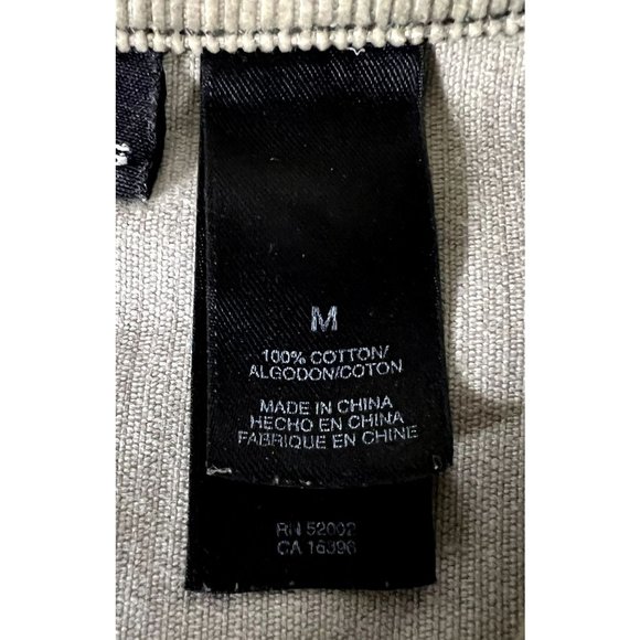 DKNY women's corduroy jacket size M button front, pockets, embroidery - Picture 6 of 8